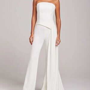 Nadine Merabi Faye white top and charlotte white pants! BUNDLE DEAL! SHIPS ASAP!